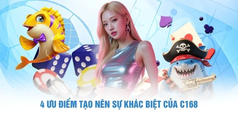 4 ưu điểm tạo nên sự khác biệt của C168